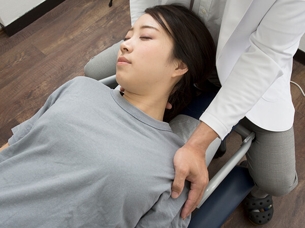 お体の状態に合わせて組立てる施術